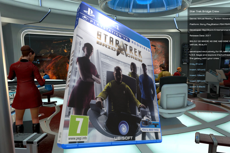 3D Game Boxes – Star Trek Bridge Crew & Star Trek Resurgence
