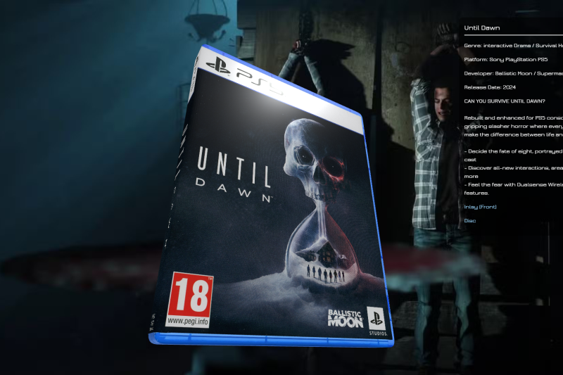 3D Game Boxes – Until Dawn (PS5)