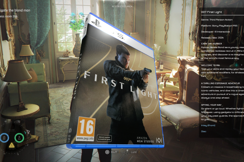 3D Game Boxes – 007 First Light (PS5)